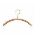 rubber solid wood coated metal hook cloth hangers